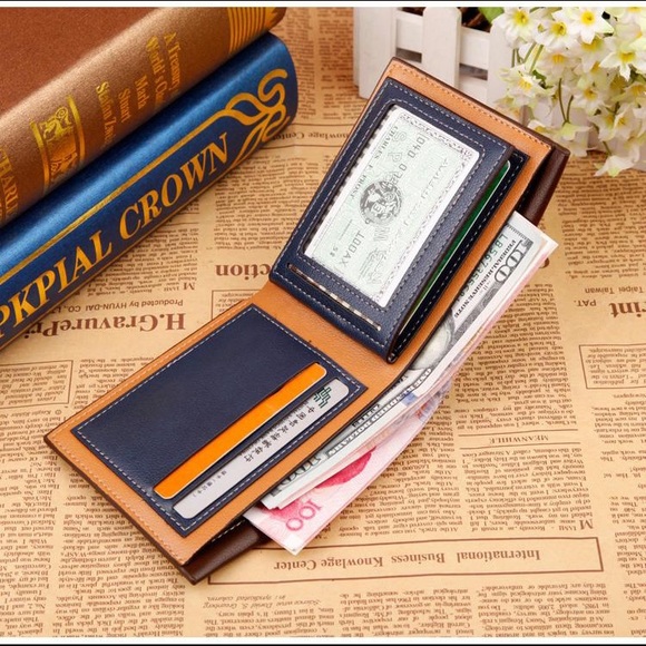 Fashion new quality men wallet PU leather - Picture 4 of 4